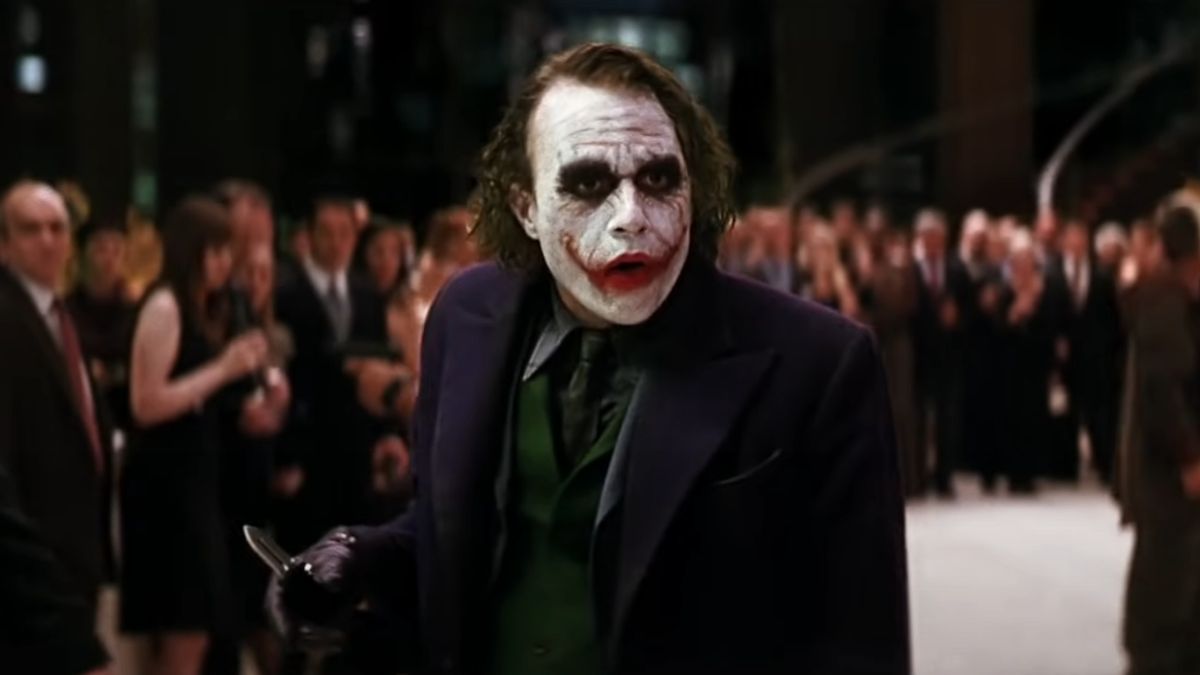 Heath Ledger in The Dark Knight