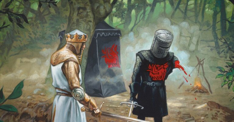 Le prochain Secret Lair de Magic the Gathering met en vedette Monty Python et le Saint Graal
