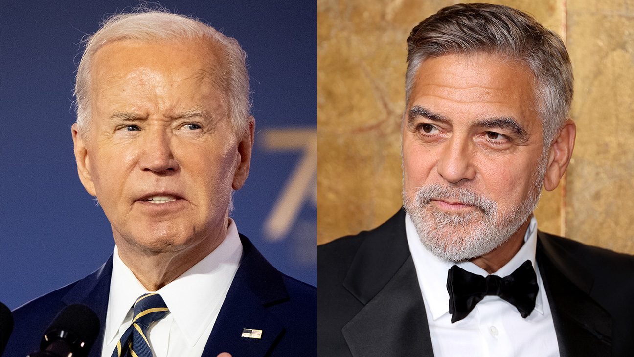 Joe Biden and George Clooney