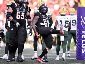 Les Redblacks remportent une nouvelle victoire sur les Elks et se rapprochent à deux points de la première place à l’Est