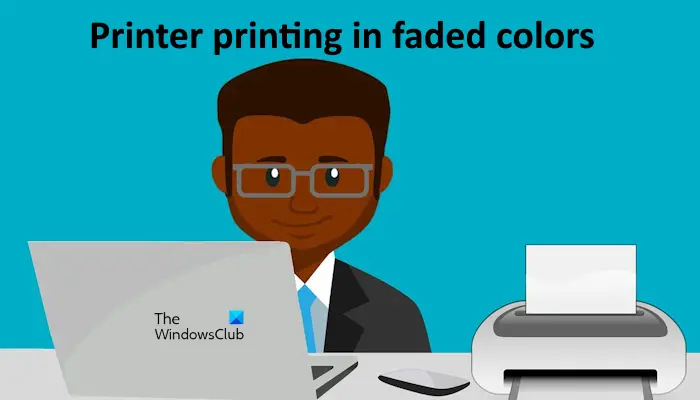 L’imprimante imprime avec des couleurs délavées sur un ordinateur Windows