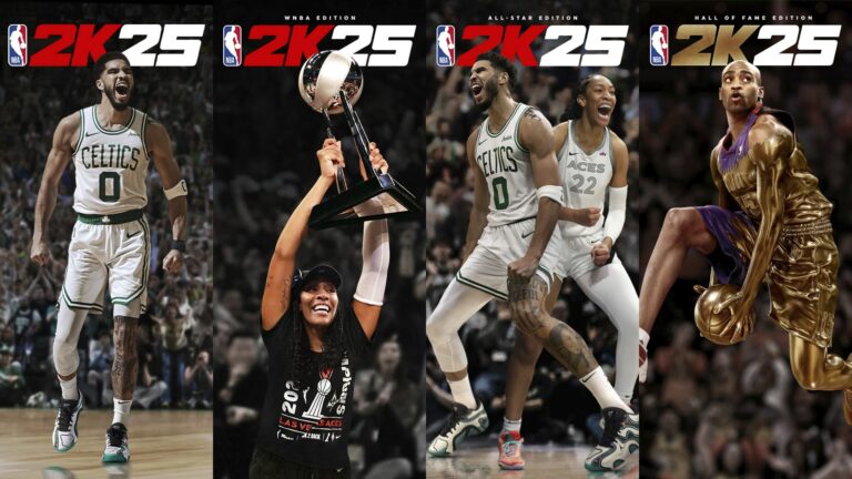 NBA 2K25 sort le 6 septembre, différentes éditions et athlètes de couverture dévoilés