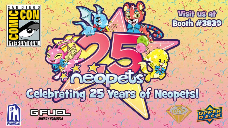 Neopets célèbre ses 25 ans de fandom au SDCC