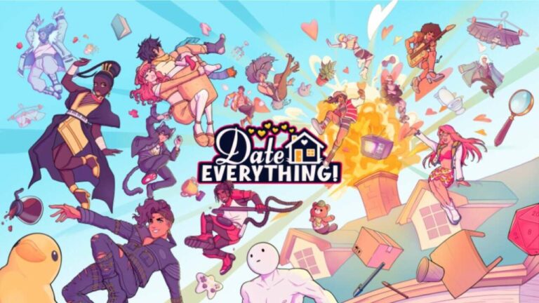 Nouveau jeu, Date Everything, qui porte bien son nom
