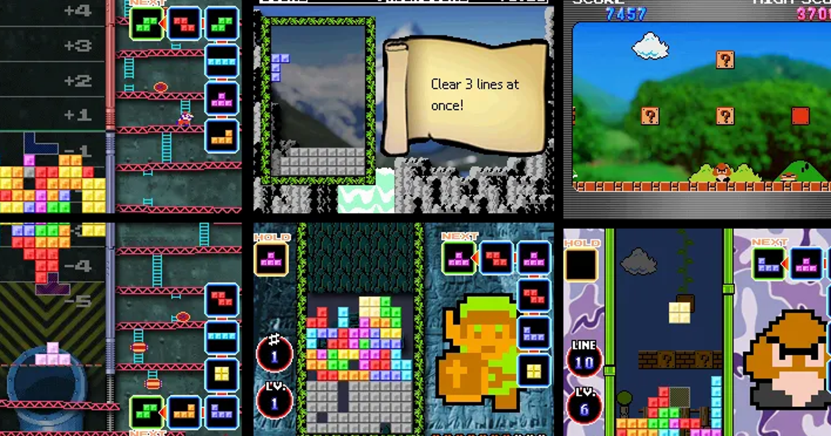 Pour célébrer en retard le 40e anniversaire de Tetris, voici un retour très partisan sur Tetris DS
