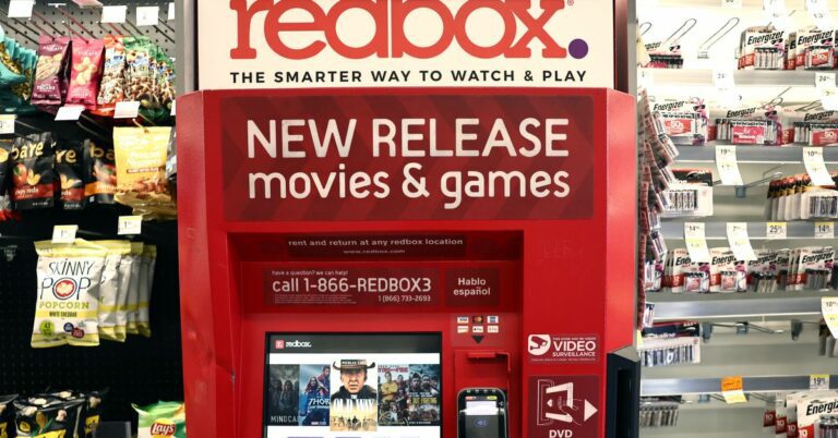 Redbox ferme ses portes alors que sa société mère déclare faillite