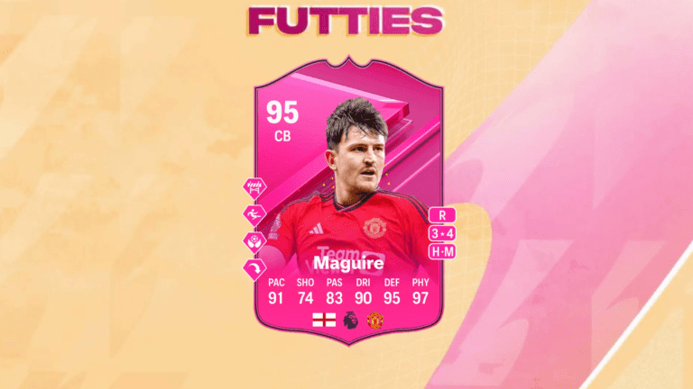 An image of Maguire FUTTIES SBC solutions in EA FC 24