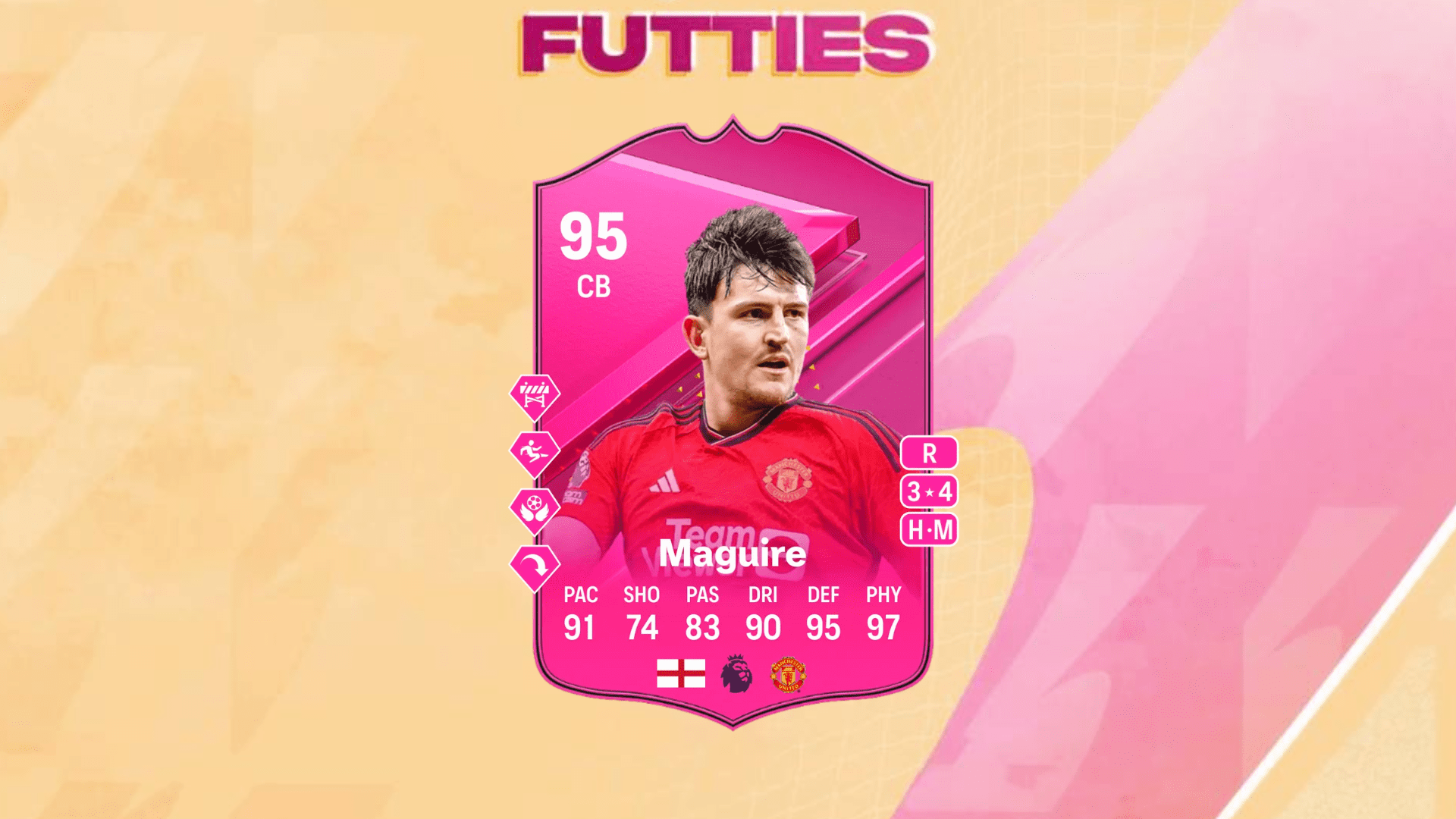 An image of Maguire FUTTIES SBC solutions in EA FC 24