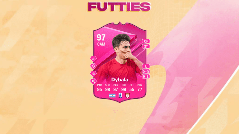 An image of Paulo Dybala FUTTIES SBC solutions