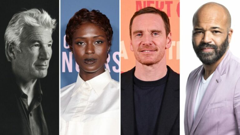 Richard Gere, Jodie Turner-Smith, Michael Fassbender, and Jeffrey Wright