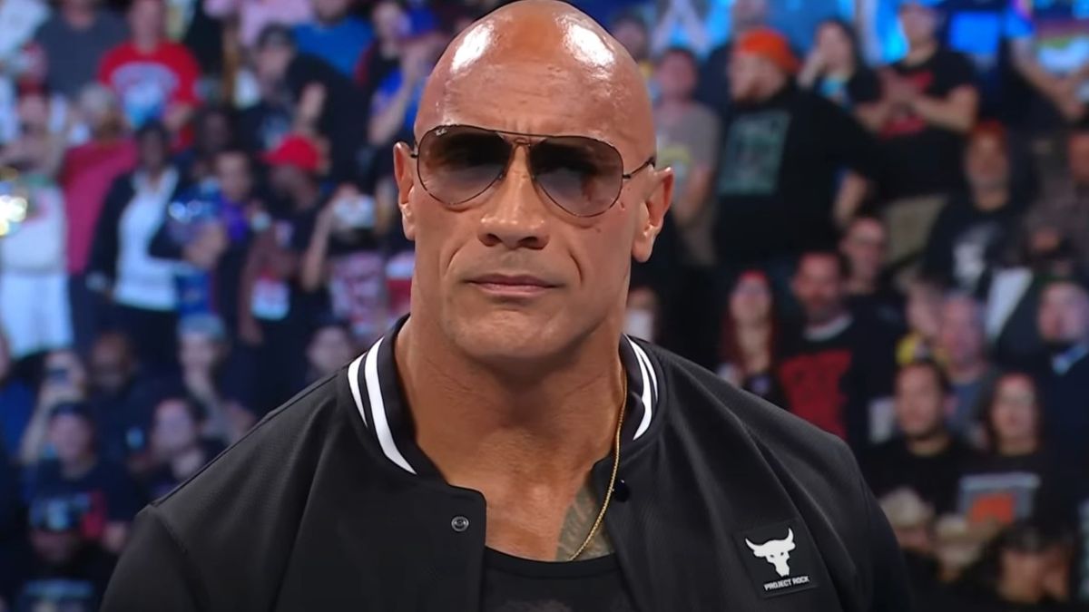 Dwayne Johnson in the WWE