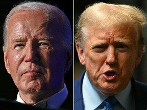 Trump critique Biden, un « tas de merde en ruine » dans une vidéo virale