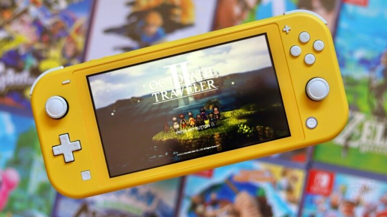 Un moddeur de Switch Lite OLED présente le superbe écran Dinky en mouvement
