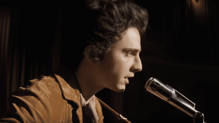 Une bande-annonce complètement inconnue offre un premier aperçu de Timothée Chalamet dans le rôle de Bob Dylan
