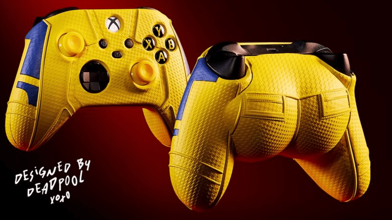 Wolverine rejoint Deadpool en obtenant une manette Xbox en forme de son cul
