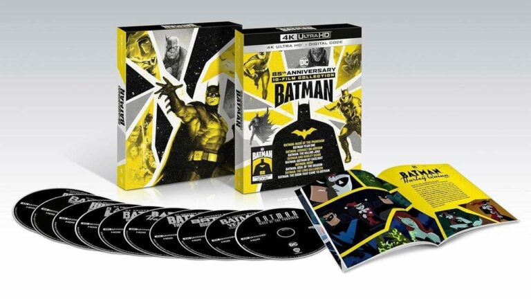 Les précommandes de la collection Batman 85e anniversaire sont ouvertes, avec 10 films d'animation sur Blu-Ray 4K
