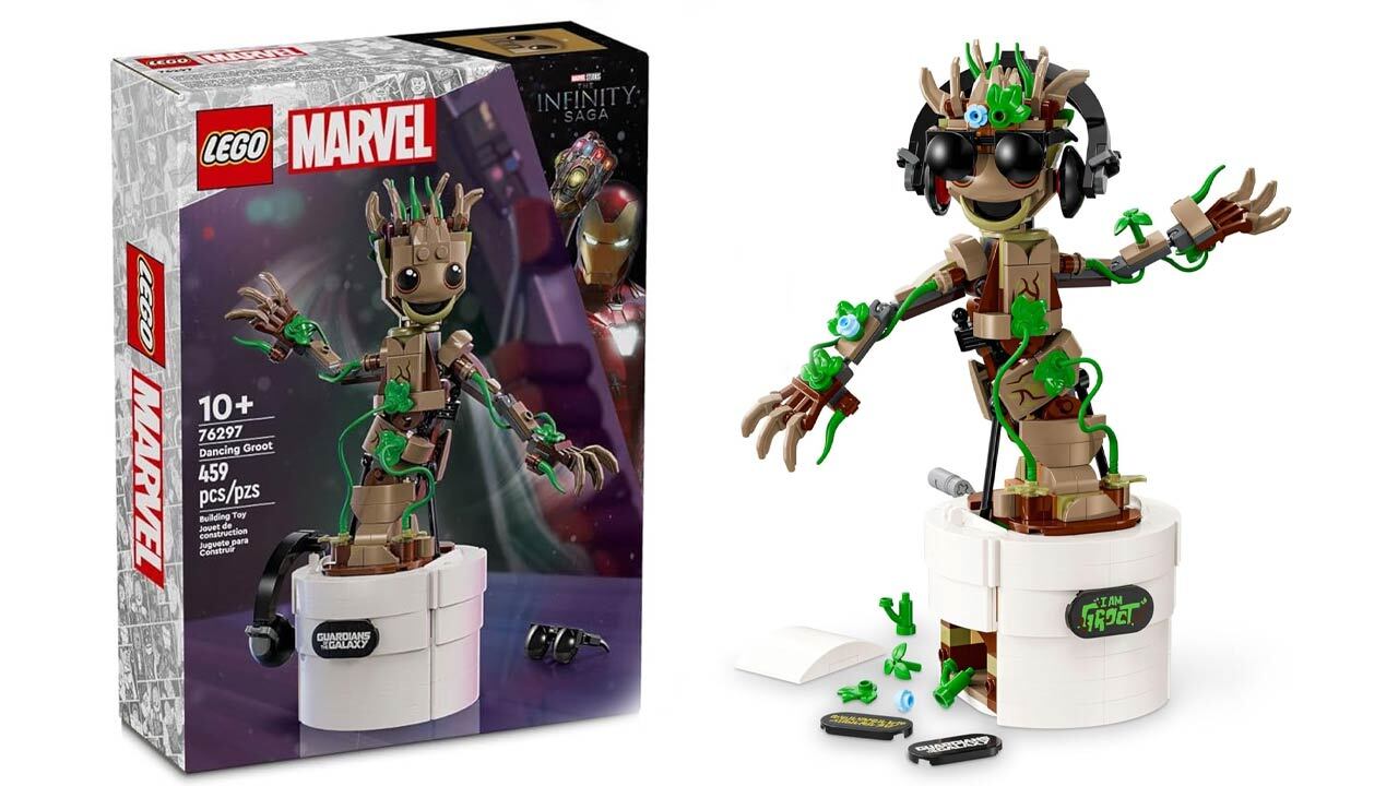 Lego Les Gardiens de la Galaxie : Groot dansant