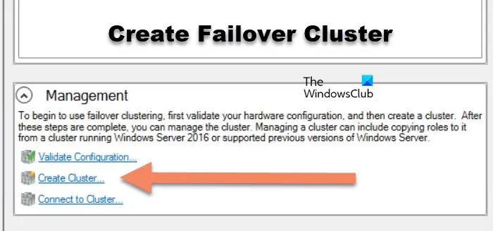 Comment créer un cluster de basculement dans Windows Server