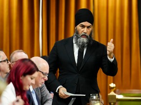 Le chef du NPD, Jagmeet Singh