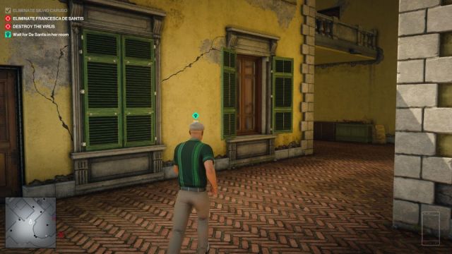 chambre de francescas dans hitman world of assassination