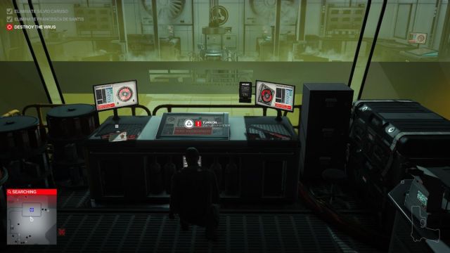 virus dans le monde de l'assassinat de hitman sapienza