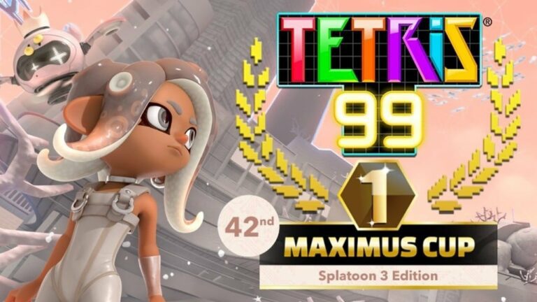 Annonce de l'événement Maximus Cup de Tetris 99 « Splatoon 3 Edition »
