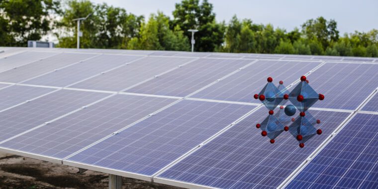 Le silicium et la pérovskite solaire atteignent une efficacité de 34 %