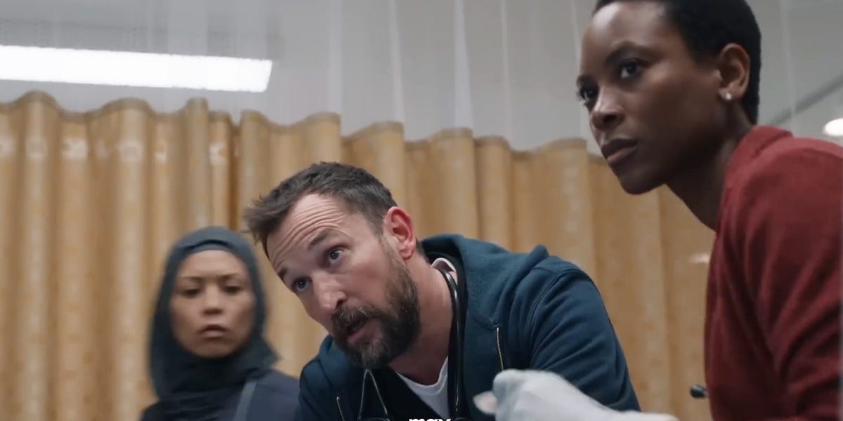 Noah Wyle, de la série Urgences, nous donne un premier aperçu du nouveau drame médical à venir en 2025
