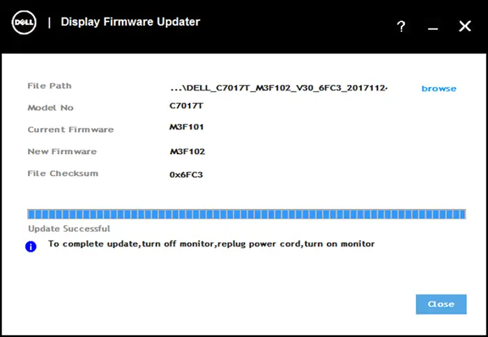 mettre à jour le micrologiciel de votre moniteur Dell