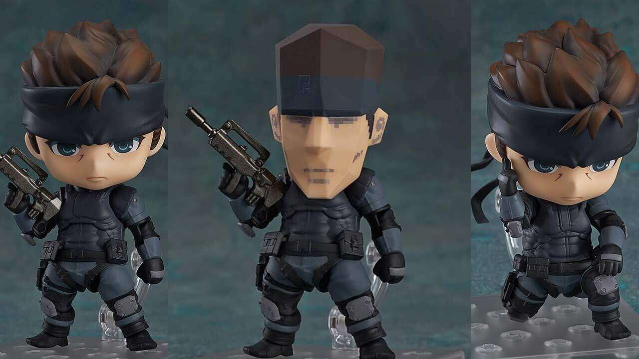 Les précommandes de Nendoroid de Metal Gear Solid sont réapprovisionnées sur Amazon - Snake Low Poly et Raiden nu
