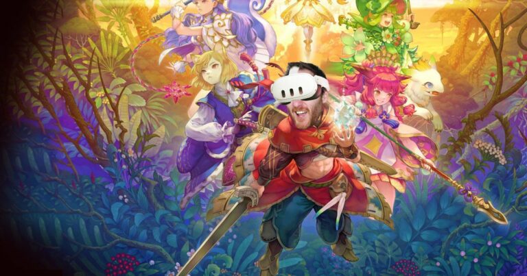 Visions of Mana fonctionnant en VR 6DoF nous permet de vivre le fantasme d'un futur hybride
