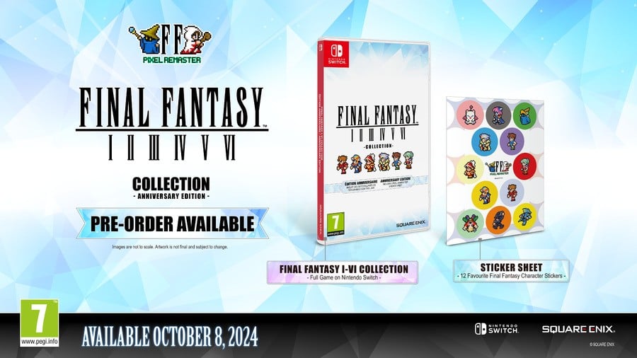 Final Fantasy Pixel Remaster Édition anniversaire