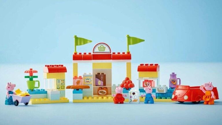 Lego sort enfin les Duplos Peppa Pig sur lesquels les parents peuvent marcher
