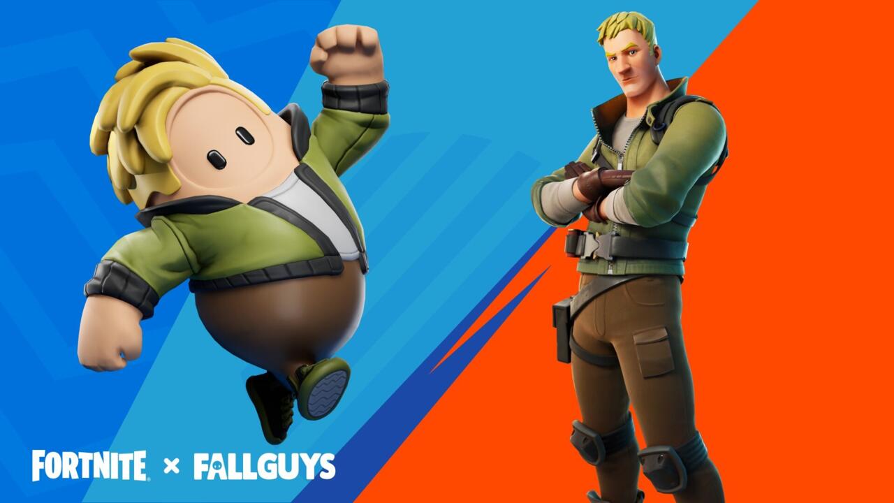 Jonesy de Fortnite et sa version haricot