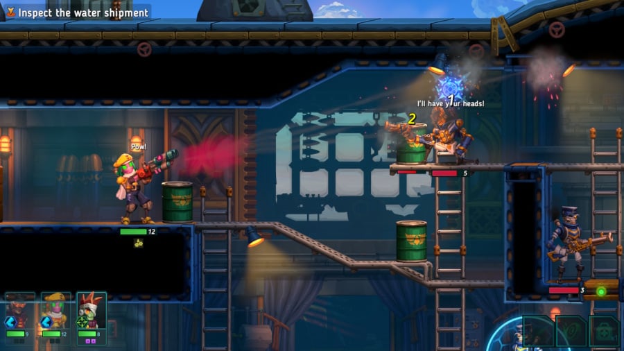 Test de SteamWorld Heist II – Capture d'écran 5 sur 6