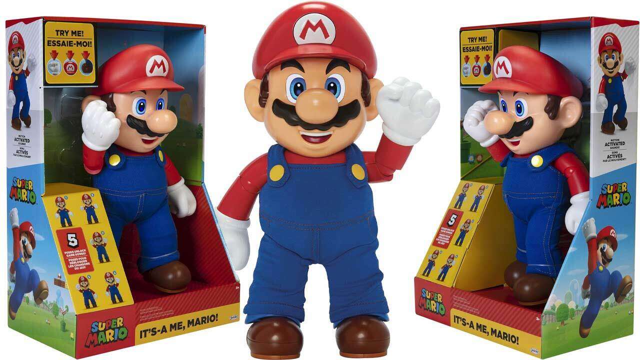 La poupée parlante Super Mario avec plus de 30 effets sonores est à plus de 50 % de réduction sur Amazon
