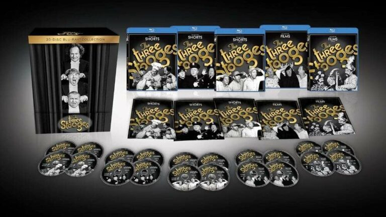 Cette énorme collection Blu-Ray des Trois Stooges est désormais disponible
