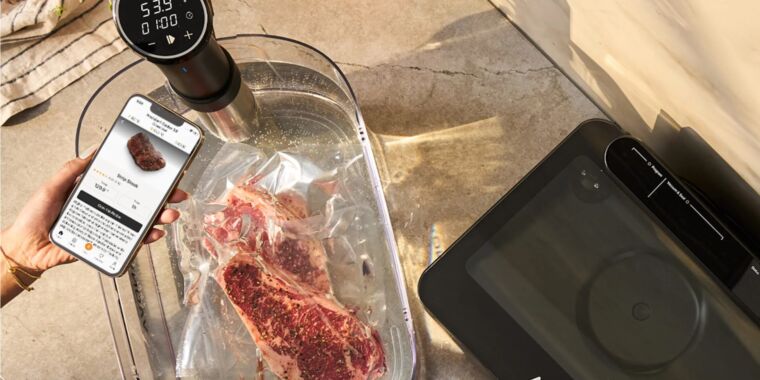 Un cuiseur sous vide intelligent va commencer à facturer 2 $ par mois pour une application compagnon vieille de 10 ans