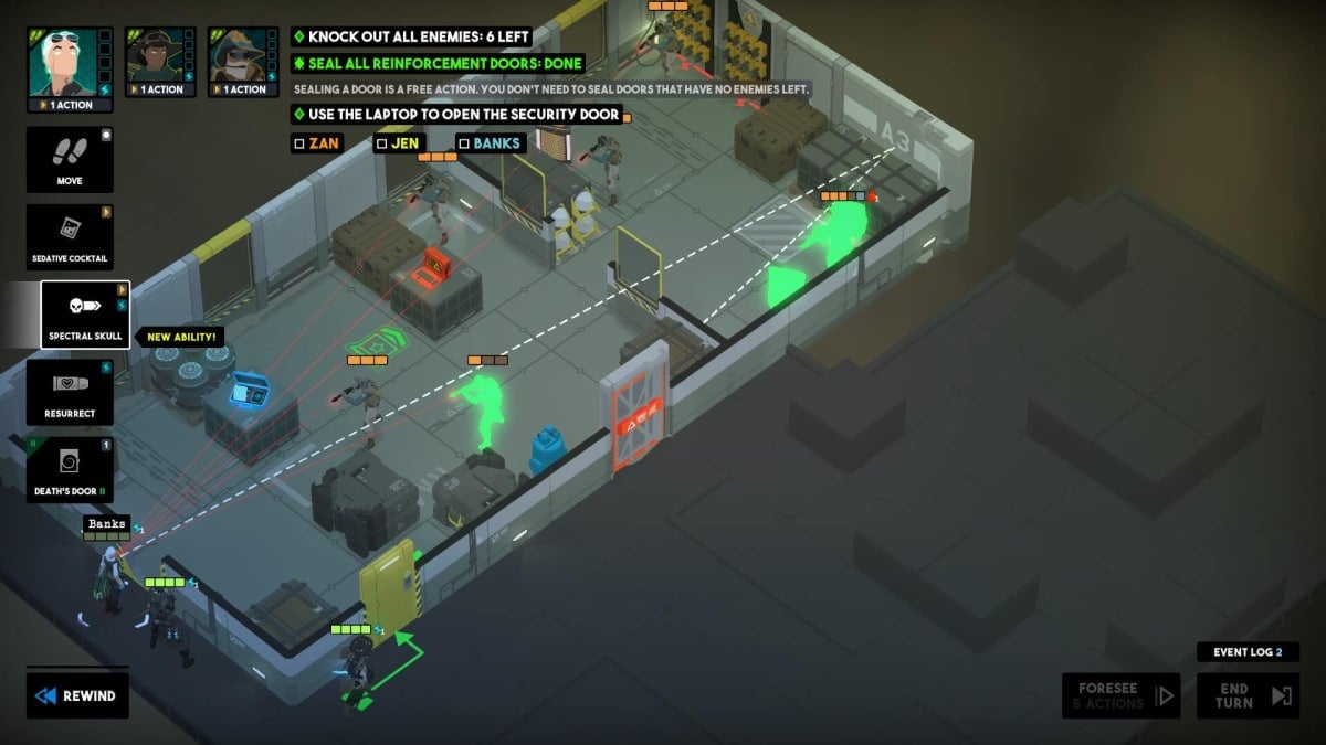 Un aperçu des capacités de Tactical Breach Wizards.