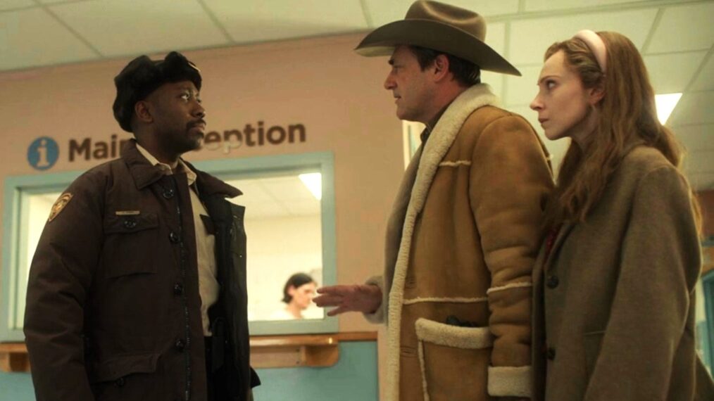 Lamorne Morris, Jon Hamm, and Juno Temple in 