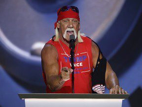 Hulk Hogan plaisante sur le fait de s’en prendre à Kamala Harris dans un bar ivre