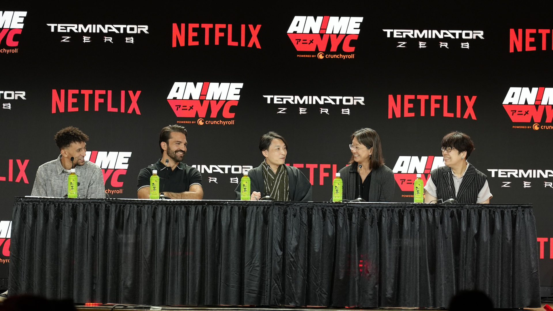 Terminator Zero Panel at Anime NYC 2024.