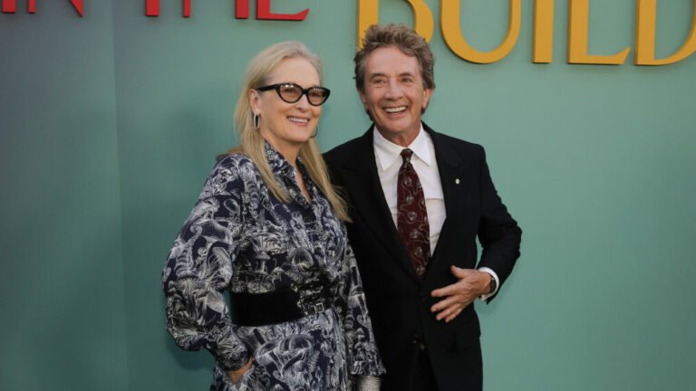 Meryl Streep and Martin Short attend the Season 4 premiere of Hulu