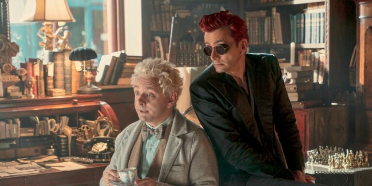 Michael Sheen, la star de Good Omens, dévoile la fin de la saison 3
