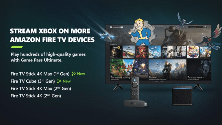 L’application de streaming de Xbox arrive sur davantage d’appareils Fire TV