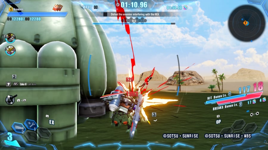 Test de Gundam Breaker 4 – Capture d'écran 2 sur 5