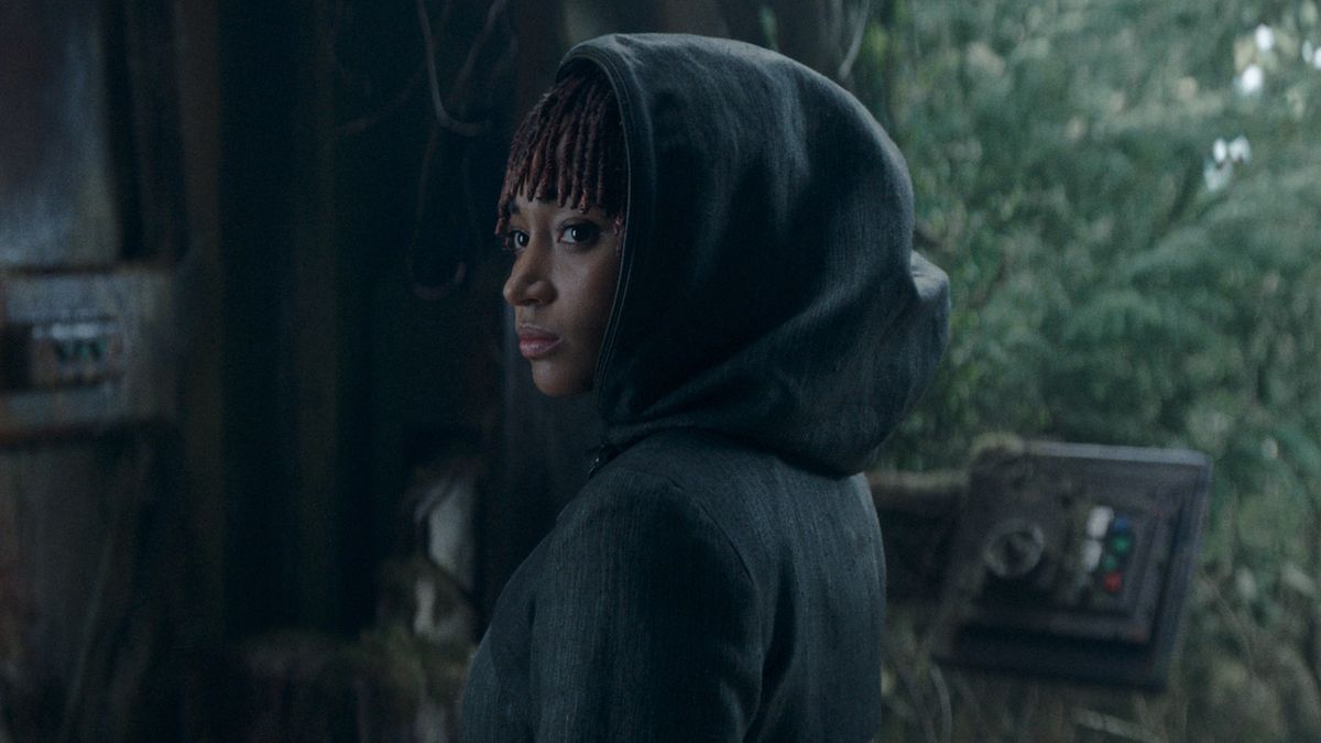 Amandla Stenberg&#039;s hooded Osha in The Acolyte Season 1 finale