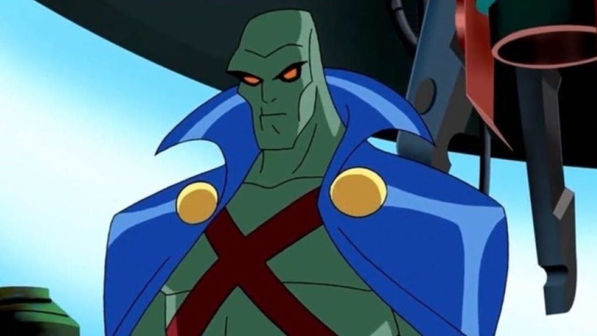 Martian Manhunter in animated Justice League series