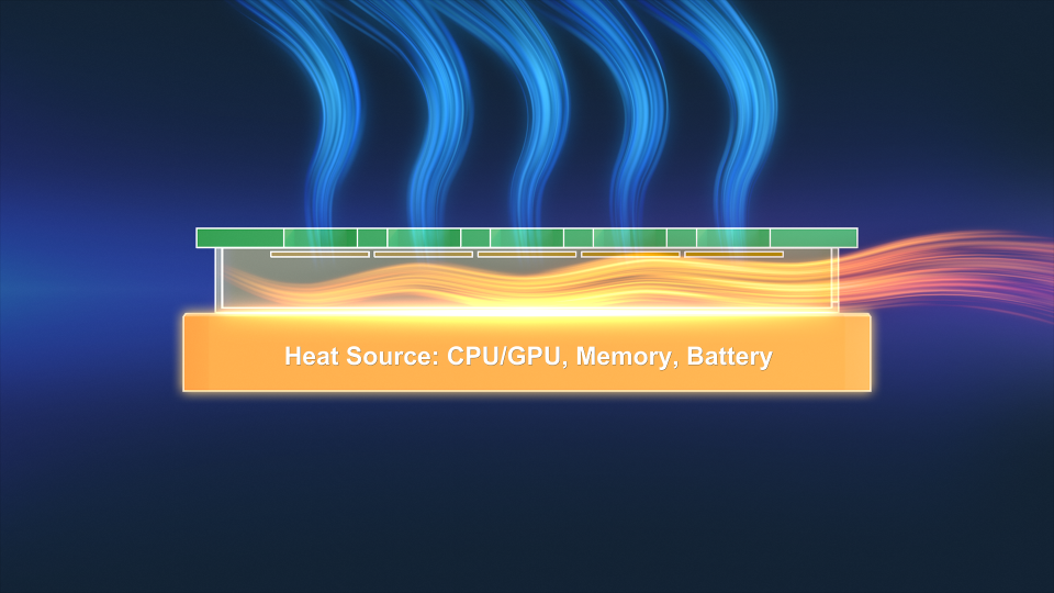 Puce de micro-refroidissement xMEMS