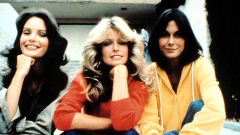 Jaclyn Smith, Farrah Fawcett, and Kate Jackson for 